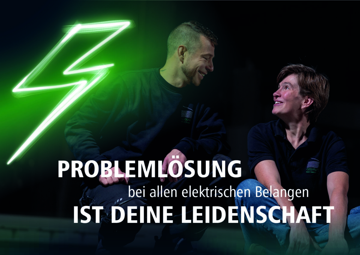 Stellenanzeige_Elektroniker Service_A6_Web Problemlösung ist deine Leidenschaft