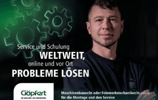 Maschinenbauer/in oder Feinwerkmechaniker/in (m/w/d) für die Montage und den Service