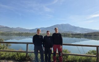 Wir sind Jonas Schüssler, Sebastian Birth und Philipp Roth
