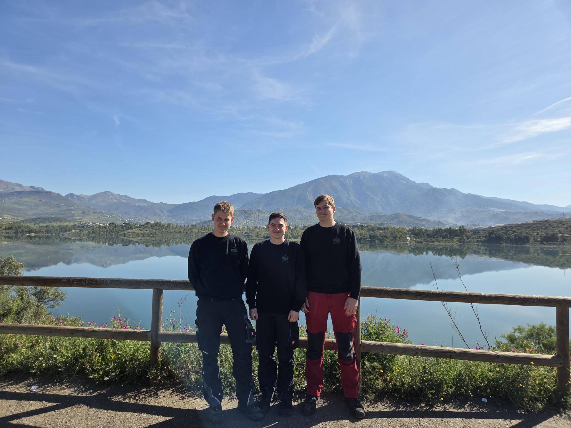Wir sind Jonas Schüssler, Sebastian Birth und Philipp Roth